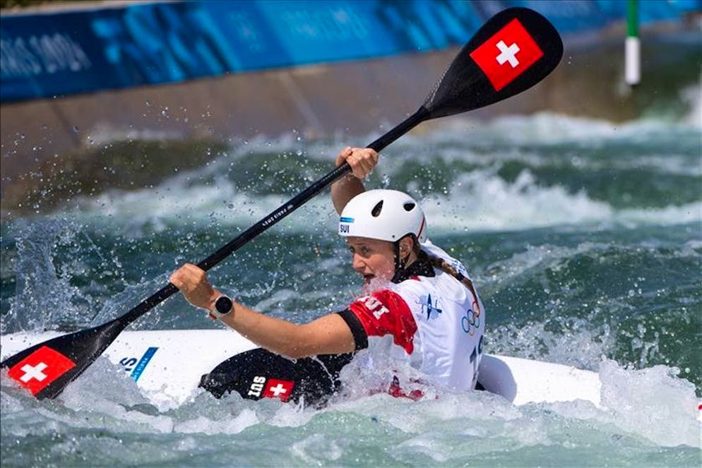 Alena Marx in azione.