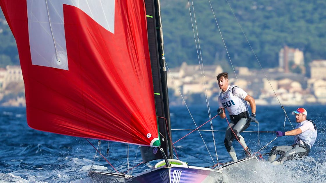 Sailing Olympic diploma for Schneiter/De Planta blue News