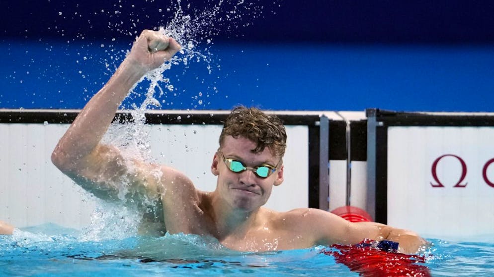 Léon Marchand ist im Alter von 22 Jahren nunmehr vierfacher Olympiasieger