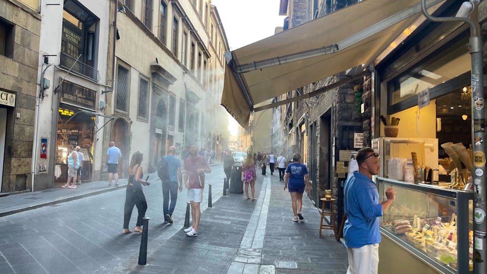 Extreme heat in Italy. Making the summer vacations almost torture