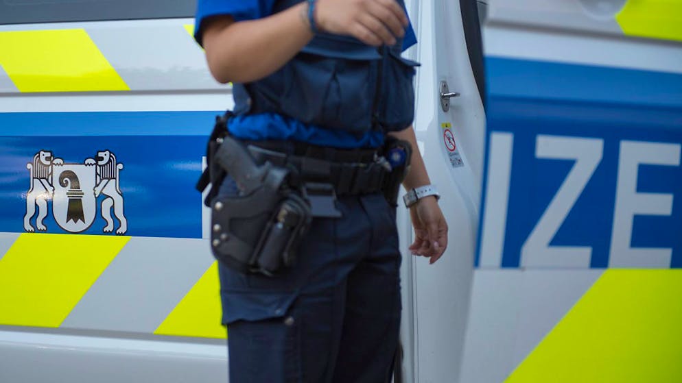 Die Polizei fought gegen den Schnee. (symbol image)