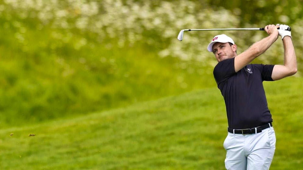 Joel Girrbach improves on the second day and plays a round of 70