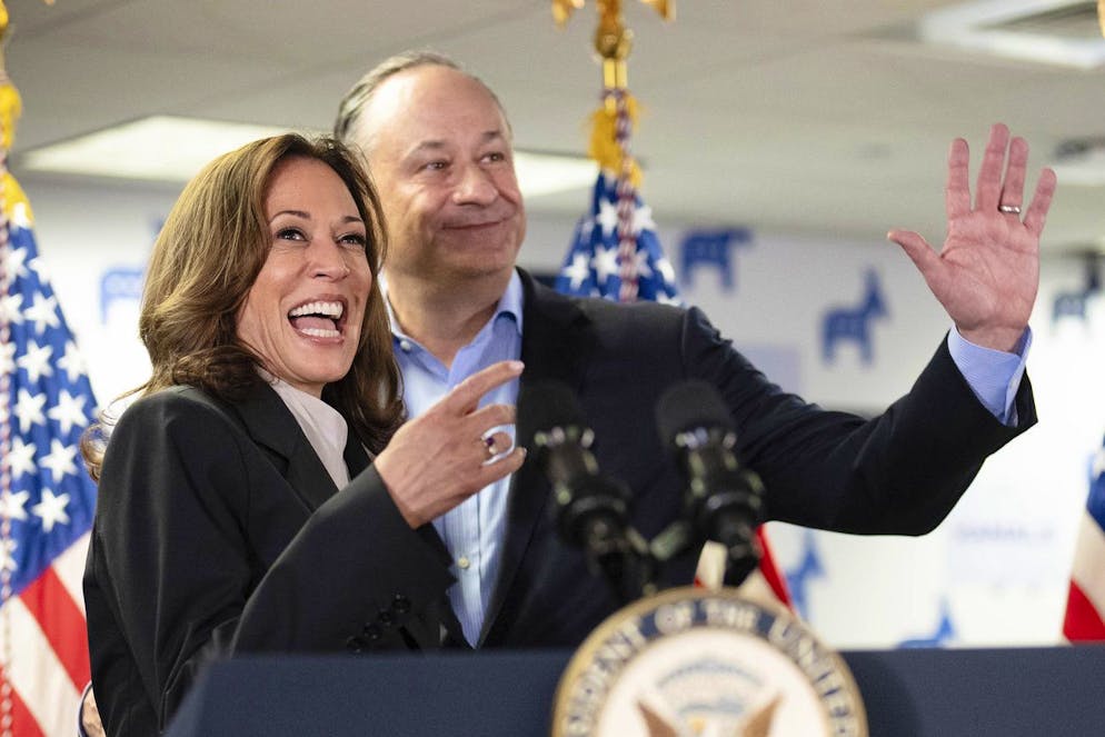 Kamala Harris et Doug Emhoff se sont rencontrés en 2013.