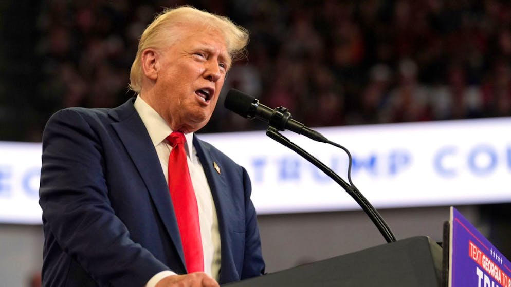 Der republikanische US-Präsidentschaftskandidat und frühere US-Präsident Donald Trump.