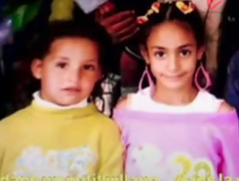 Imane Khelif (rechts) als Kind in Algerien.