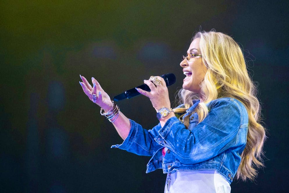 Singer Anastacia had to cancel a concert in Freiburg, Germany, for health reasons. (archive photo)