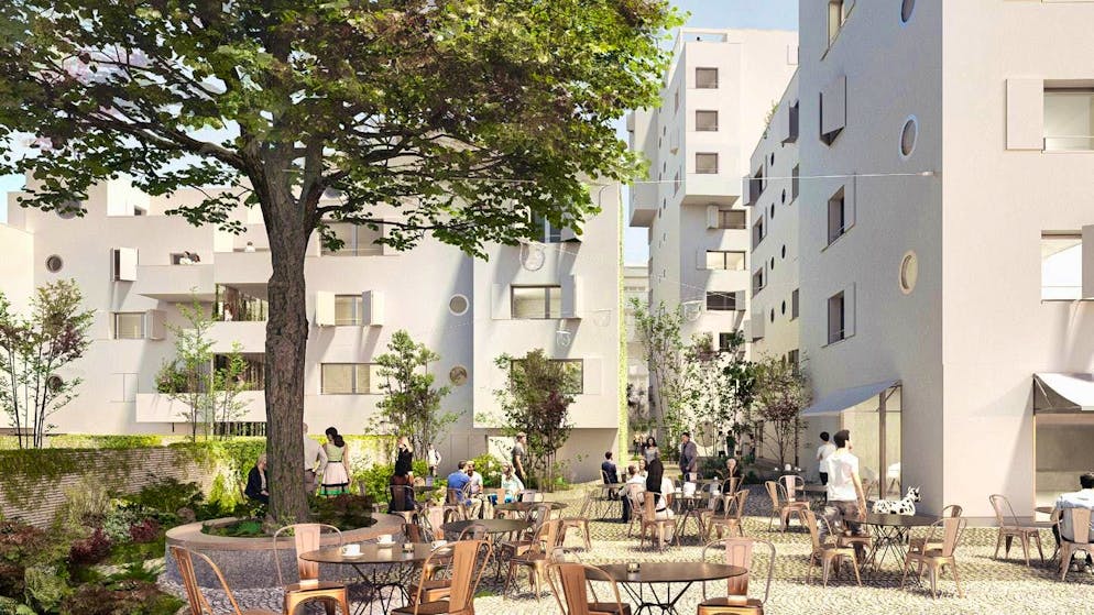 Living in this new "Herzog & de Meuron" development will not be cheap.