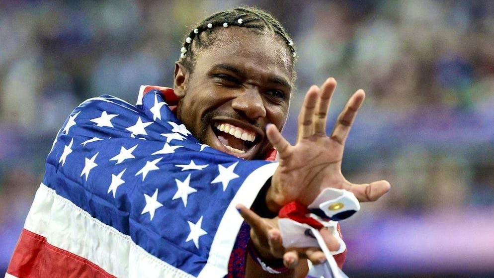 Noah Lyles wants to win three more gold medals in Paris.