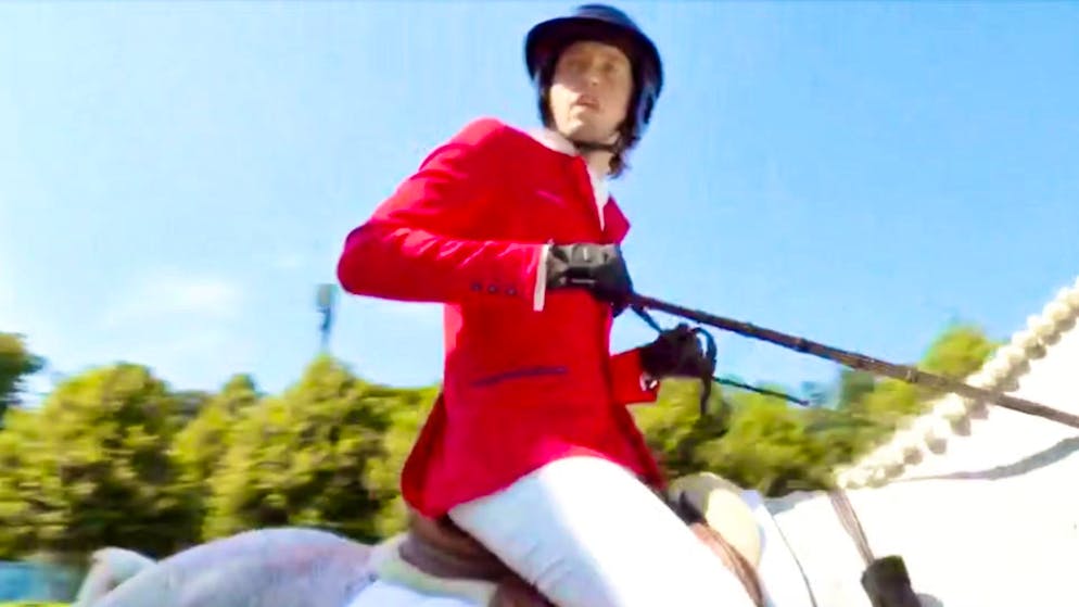 Martin Fuchs in azione.