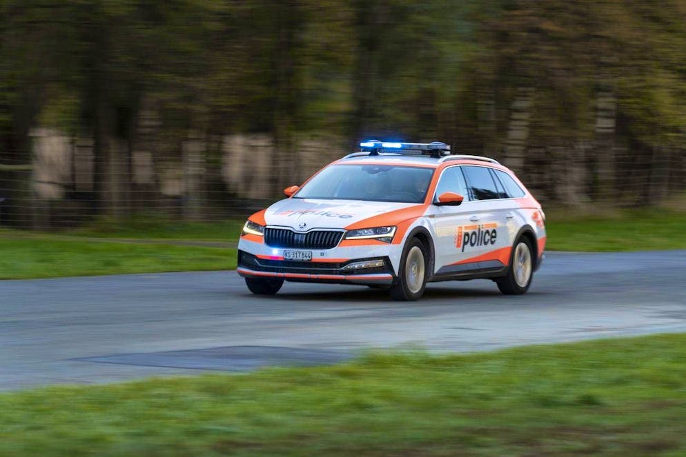 The Valais cantonal police have caught a speeding driver.