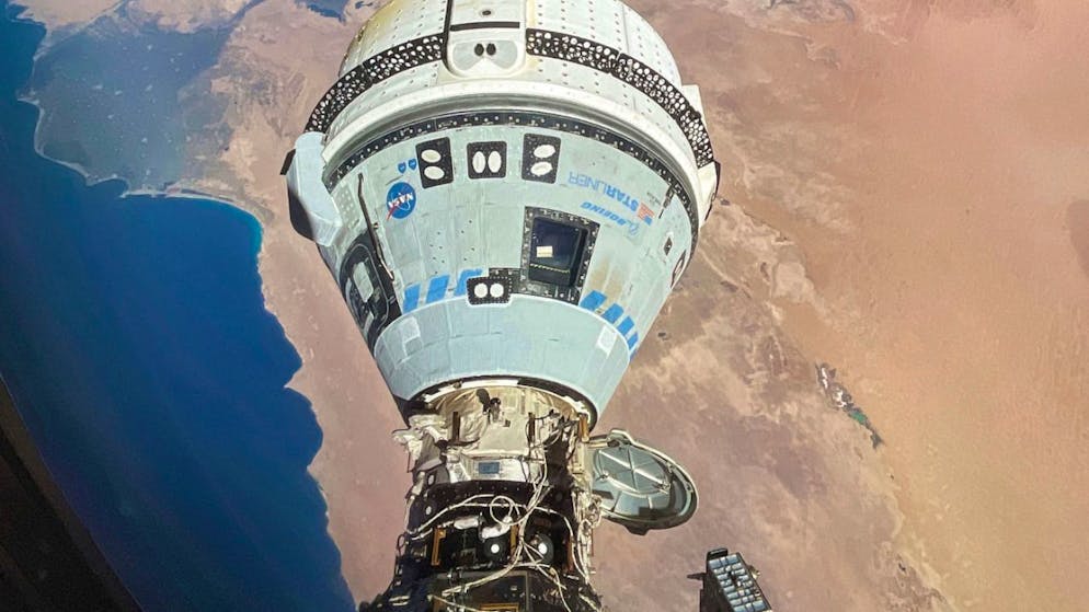 Le vaisseau de Boeing, Starliner, est amarré à la station spatiale internationale (ISS) depuis deux mois (archives).