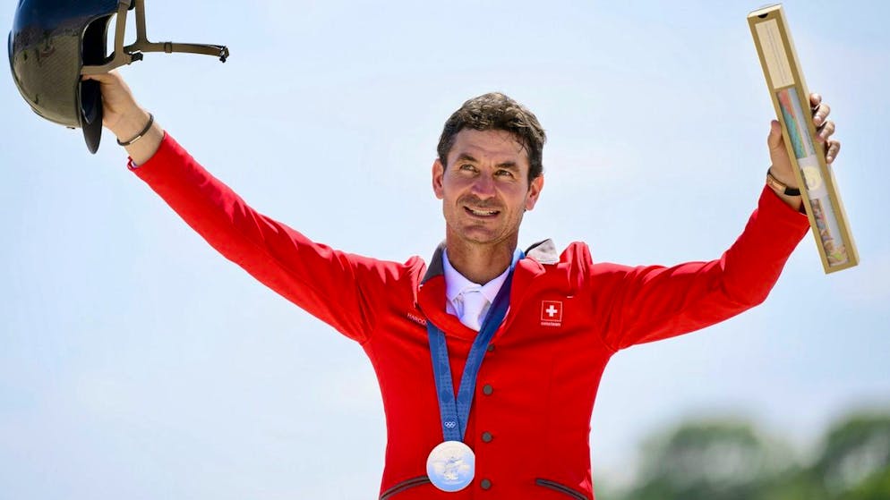 Steve Guerdat s'est paré d'argent mardi aux Jeux de Paris.