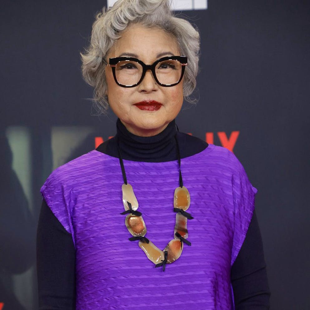Patti Yasutake lors de la première de 'Beef', le 30 mars 2023.