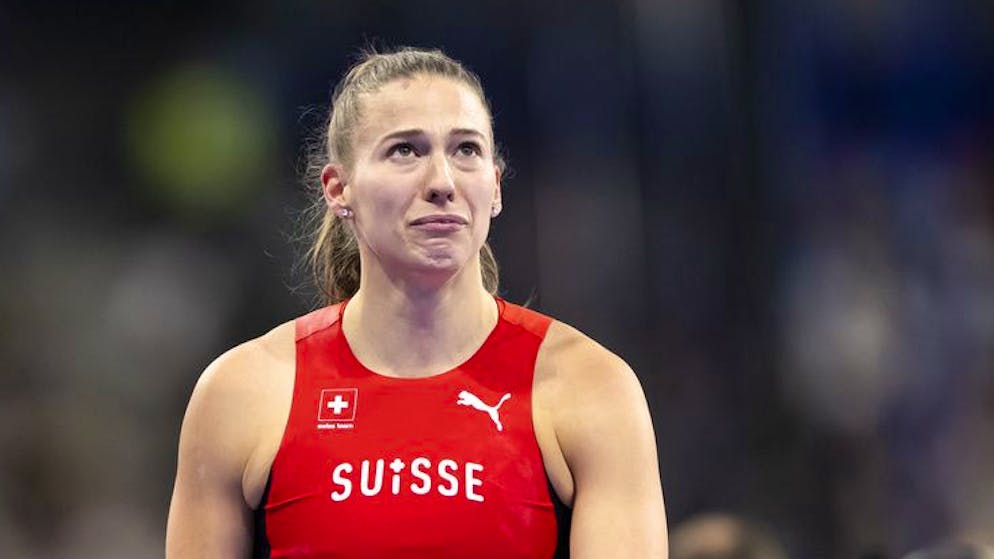 4th place in the pole vault. Angelica Moser's Olympic dream ends in tears