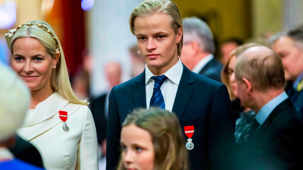 Mette-Marit's violent son. Crown Prince Haakon: 