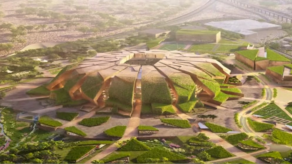 Mega-Bauwerke. Diese gigantischen Stadien plant Saudi-Arabien für die WM 2034