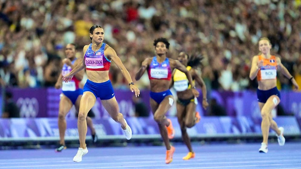 400 meter hurdles Sydney McLaughlinLevrone wins gold with world