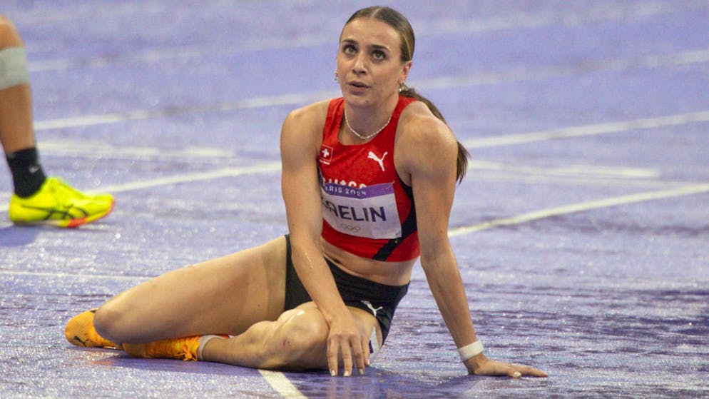 Just missed out on a medal. Heptathlete Annik Kälin in 4th place with Swiss record