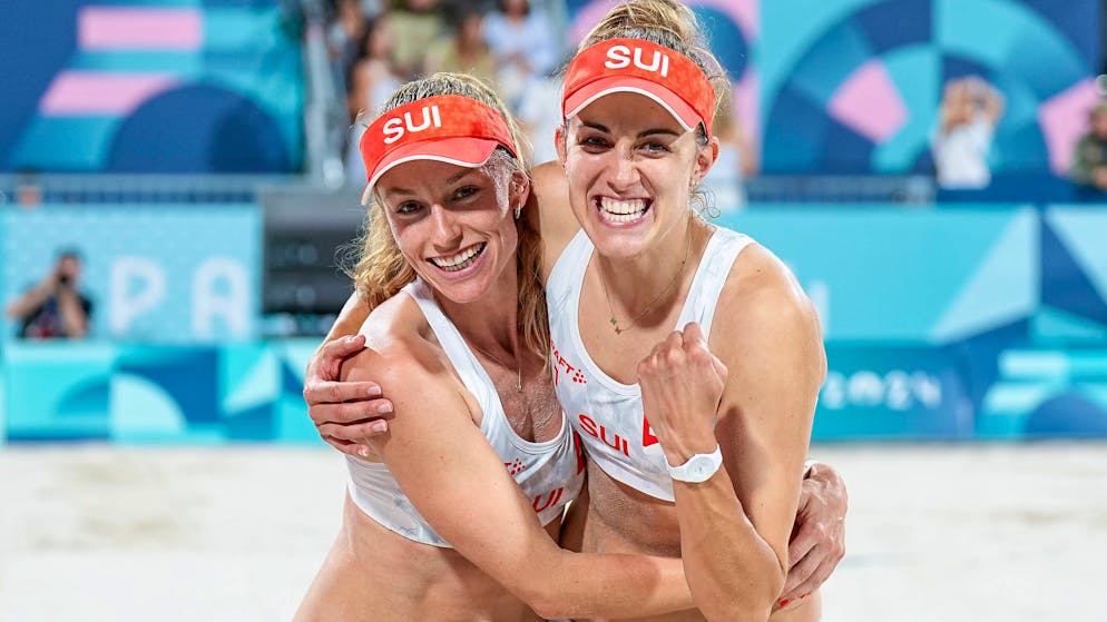 Brunner e Hüberli a medaglia.