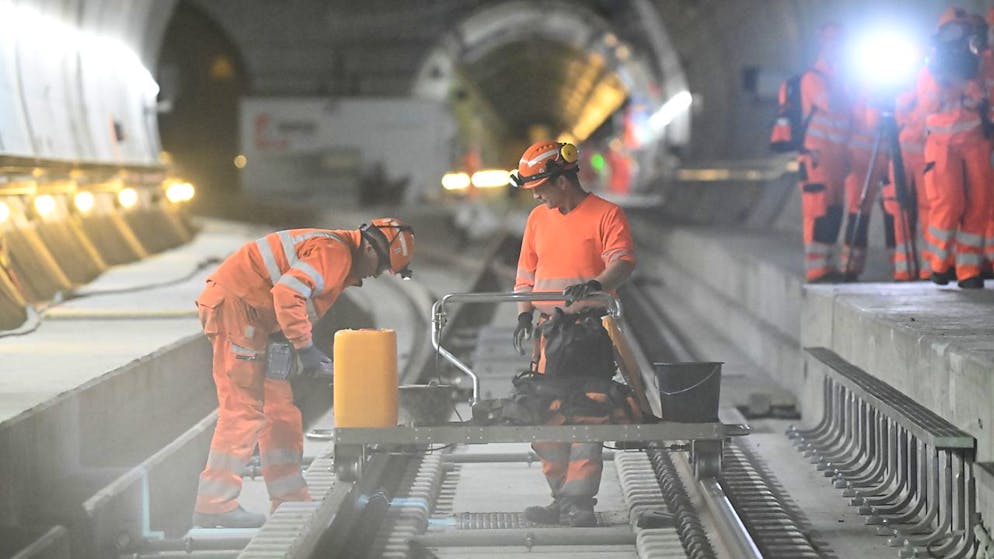Il 2 settembre il tunnel di base del San Gottardo dovrebbe essere di nuovo completamente operativo