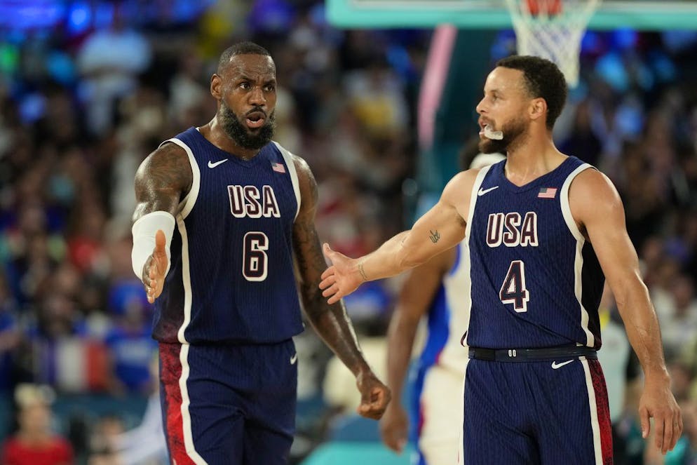 LeBron James e Stephen Curry hanno trascinato gli USA all'oro.