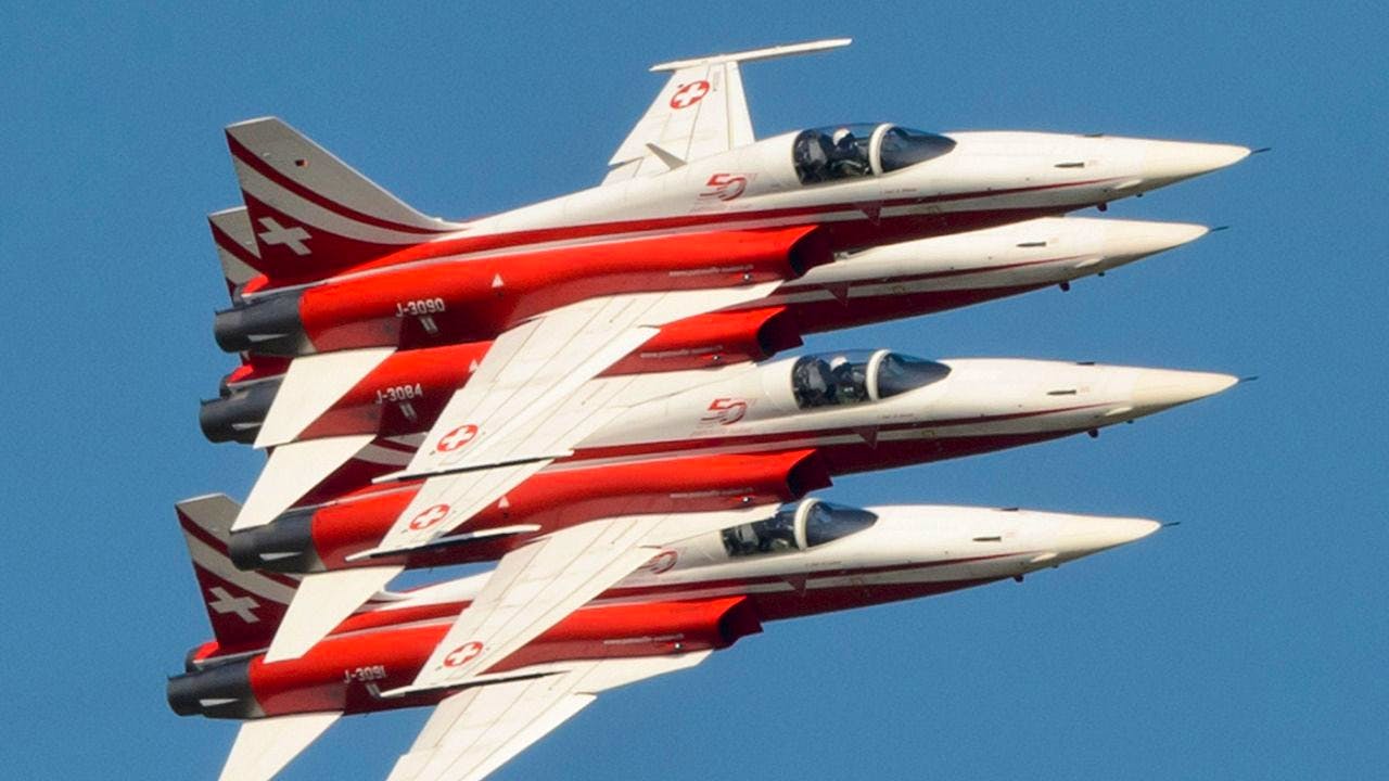 Armed Forces. Patrouille Suisse was founded 60 years ago