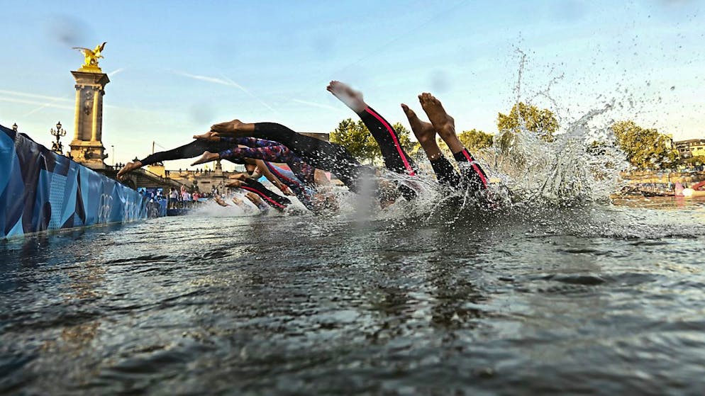 Die Wette von Frankreich und dem IOC ist aufgegangen - Gallery. Viel wurde investiert, um das Schwimmen in der Seine gesundheitlich sicher zu machen, am Ende mit Erfolg