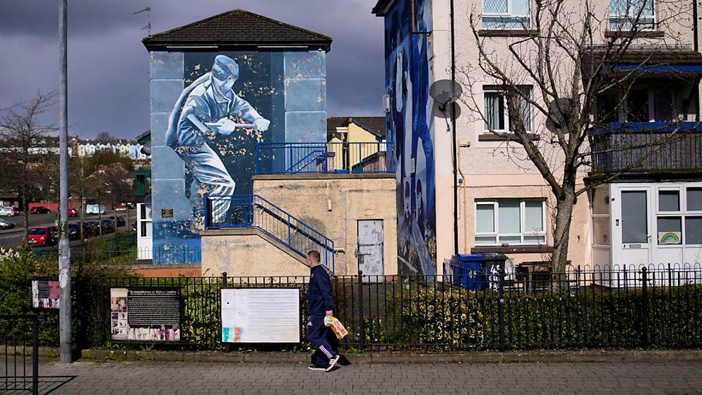 En Irlande du Nord, des heurts ont eu lieu dans la ville de Londonderry à l'issue d'une marche d'unionistes protestants (archives).