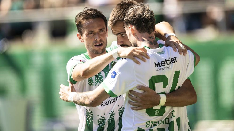 Mit dem Glück der Erfolgreichen. Ein umstrittener Penalty verhilft St.Gallen gegen GC zum Heimsieg