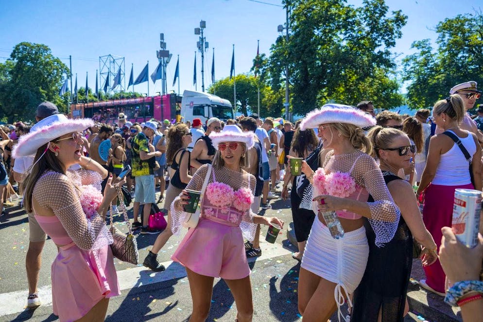 Impressions of the Street Parade 2024