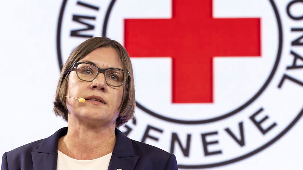 La présidente du Comité international de la Croix-Rouge (CICR) Mirjana Spoljaric demande "où sont les faiseurs de paix" actuellement face aux différents conflits.