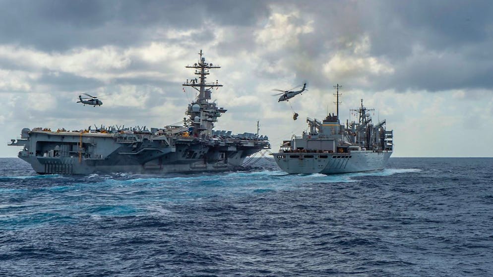 L'USS Abraham Lincoln transporte notamment des avions F-35 C (archives).