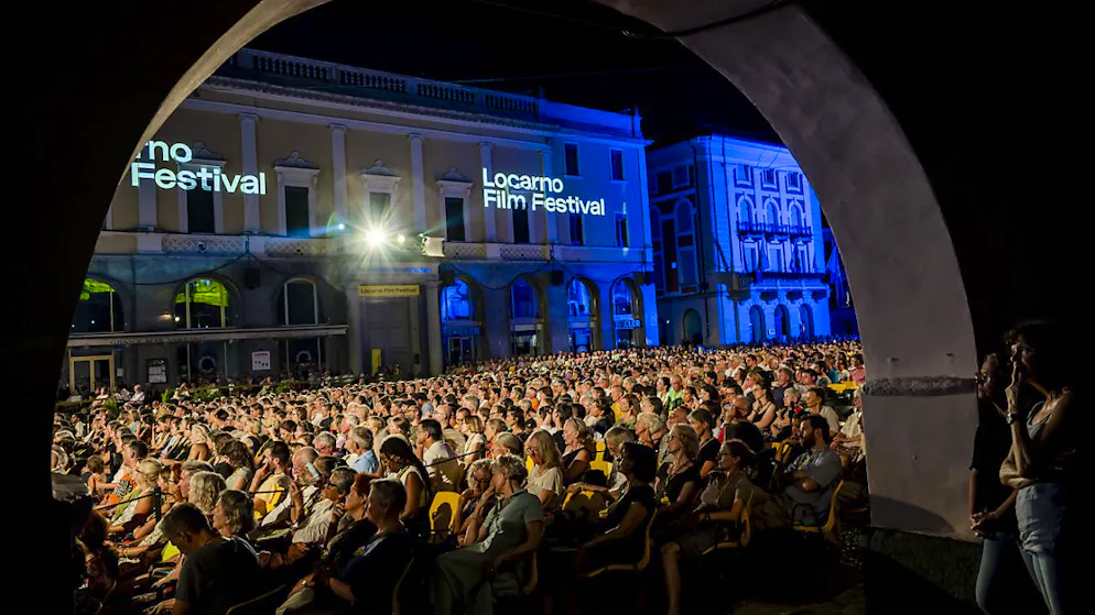 A mi-pacours du Festival du film de Locarno, la Piazza Grande affiche une fréquentation en hausse.