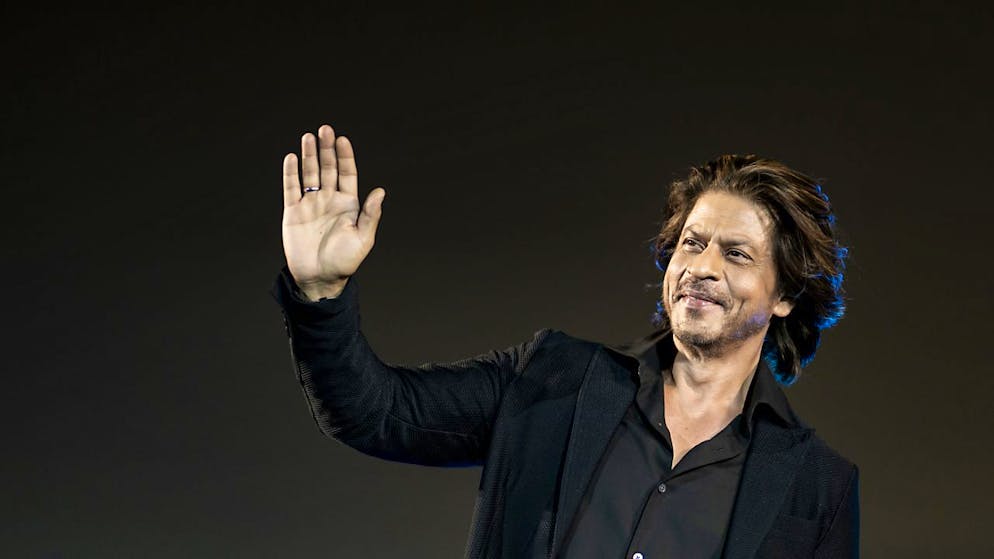 La superstar indienne Shah Rukh Khan a joué dans l'un des premiers films indiens tournés en Suisse (archives).