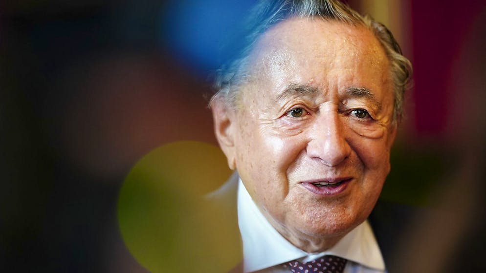 Starb im Alter von 91 Jahren: der unter dem Spitznamen "Mörtel" bekannte Bauunternehmer Richard Lugner. (Archivbild)