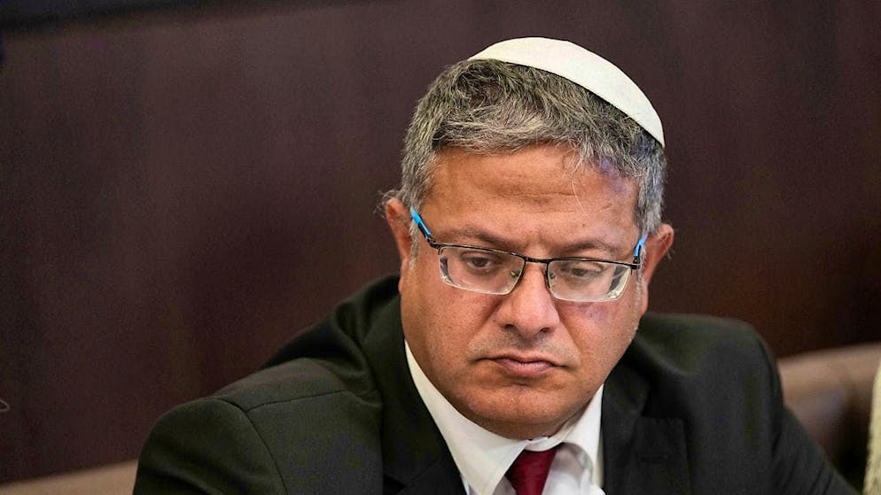 ARCHIVE - Israeli Police Minister Itamar Ben-Gvir. Photo: Ohad Zwigenberg/AP Pool/dpa