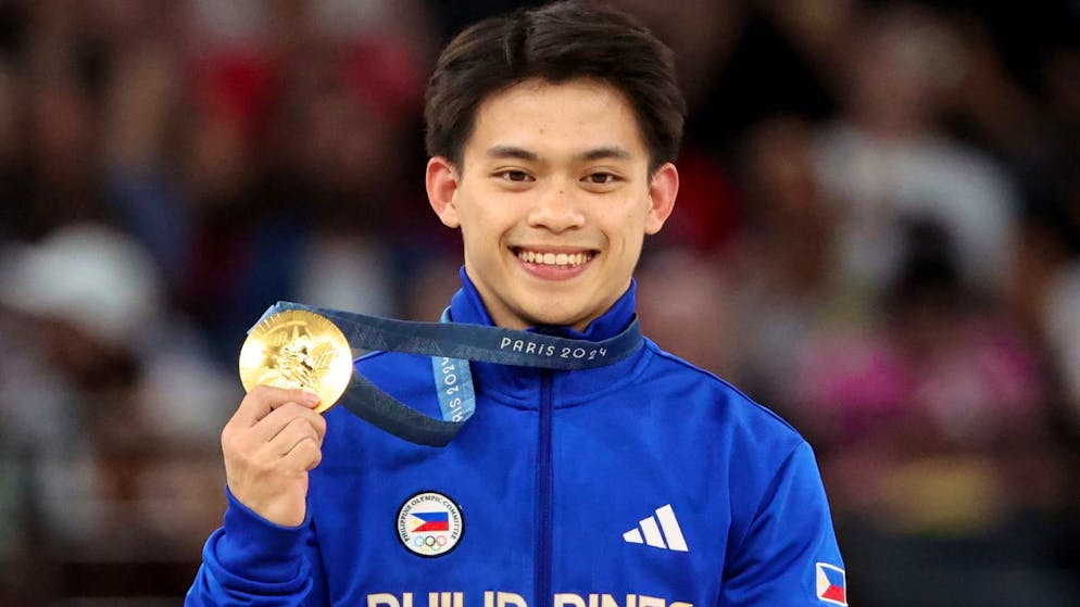 Carlos Edriel Yulo ha conquistato due ori olimpici per le Filippine. 