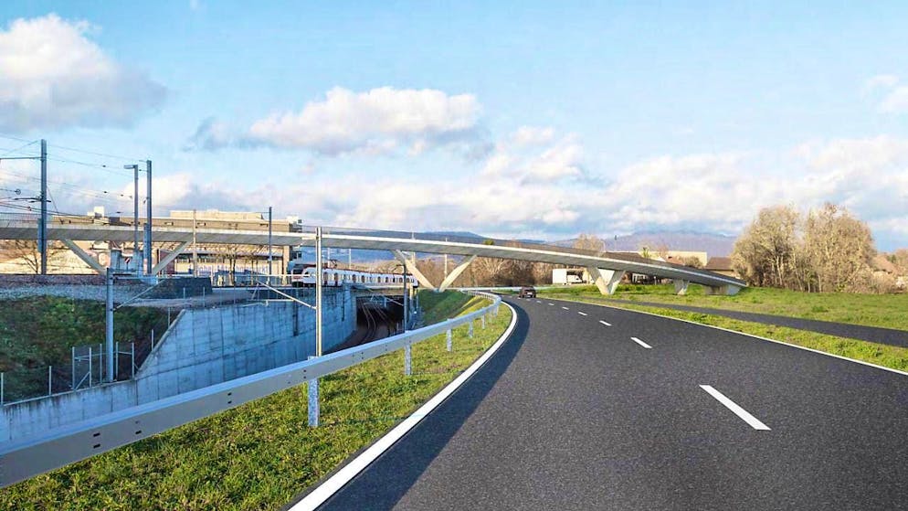 One of the core elements of the VERAS project is the new Bernstrasse Ost SBB overpass.