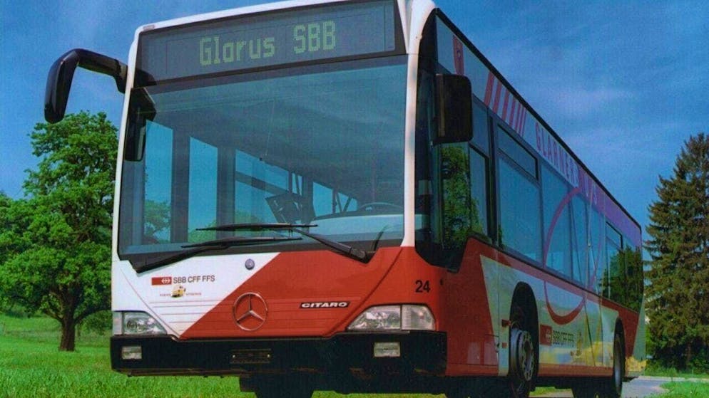 From 2025, the Glarus bus will also run to Riedern after 8 pm. (archive picture)