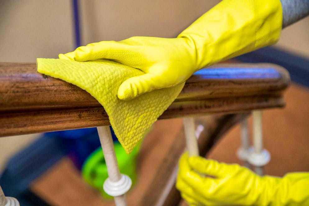 Quando si pulisce, ci sono luoghi che di solito vengono dimenticati.