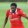 Thuns Dimitri Oberlin, im Fussball Meisterschaftsspiel der Challenge League zwischen dem FC Thun und Neuchatel Xamax FCS, am Sonntag, 5. Februar 2023, in der Stockhorn Arena in Thun. (KEYSTONE/Marcel Bieri)