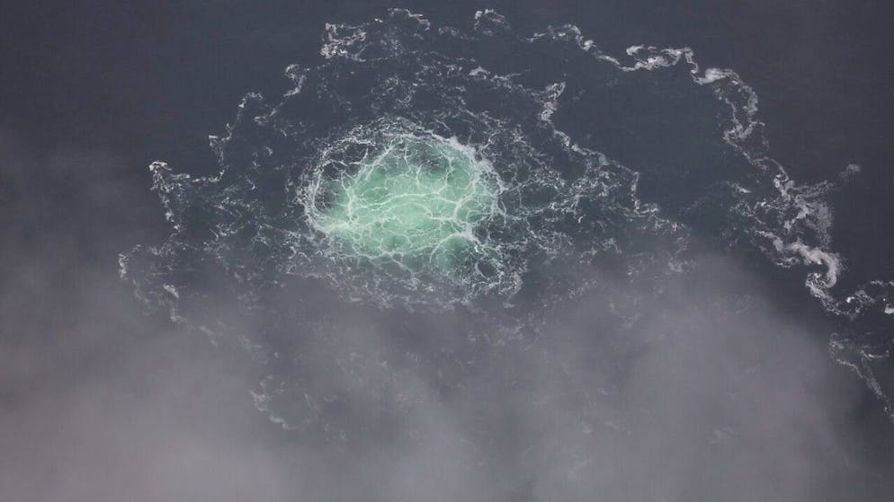 Le 26 septembre 2022, quatre énormes fuites de gaz précédées d'explosions sous-marines avaient eu lieu à quelques heures d'intervalle sur Nord Stream 1 et 2 (archives).