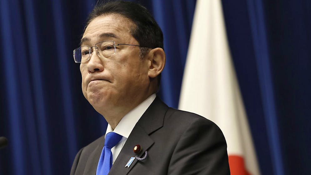 Il premier giapponese Fumio Kishida, 67 anni, è in carica dall'ottobre 2021.