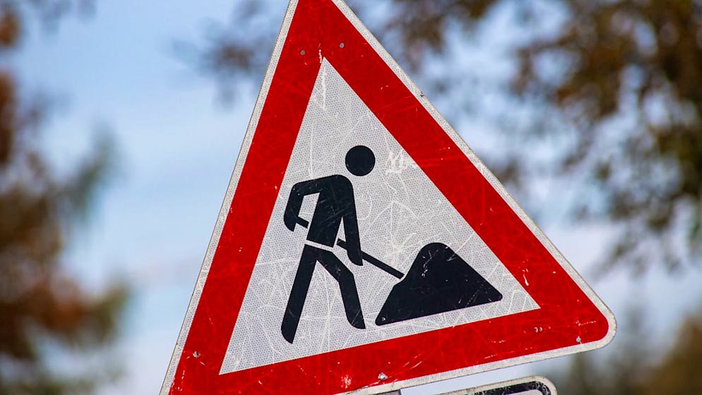 Während der Bauarbeiten wird der Gribschweg in Küssnacht SZ gesperrt.(Symbolbild)