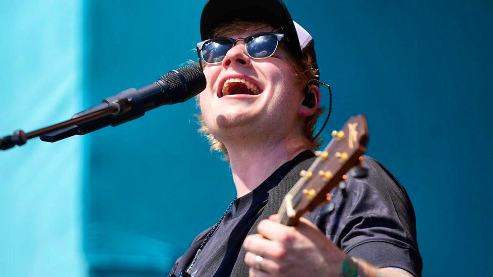 Ed Sheeran is the top act at the "Frequency" festival in St. Pölten, Austria.