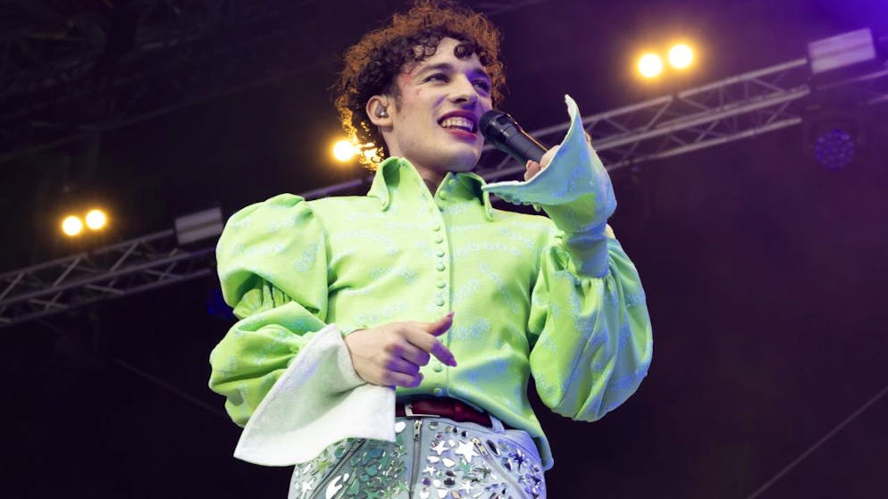 Nemo Ende Juli am Lakelive-Festival in Biel. (Archivbild)