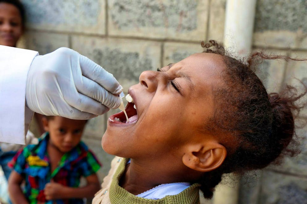 More than 50,000 cholera cases in July - vaccine missing - Gallery. A vaccine protects children, but there is not enough worldwide. (archive picture)