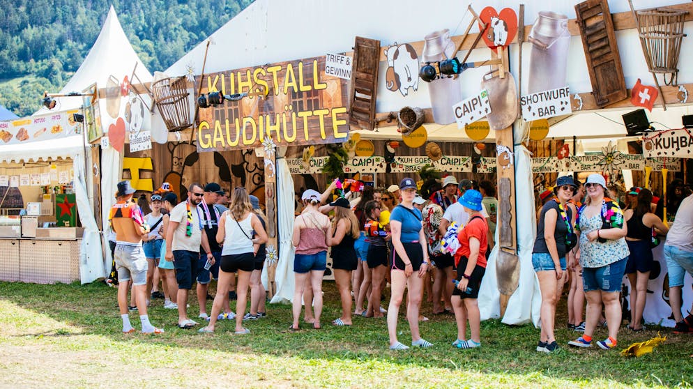 BG Gampel 1. Der Name ist Programm: Im Kuhstall ist Gaudi garantiert.