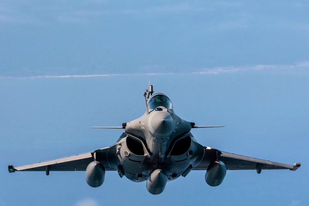 Les avions se sont percutés «lors d'une manœuvre de combat».