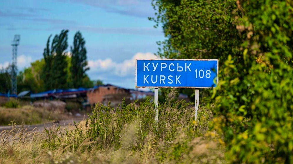 Ukrainian troops have advanced into the Russian region of Kursk. Photo: Evgeniy Maloletka/AP/dpa